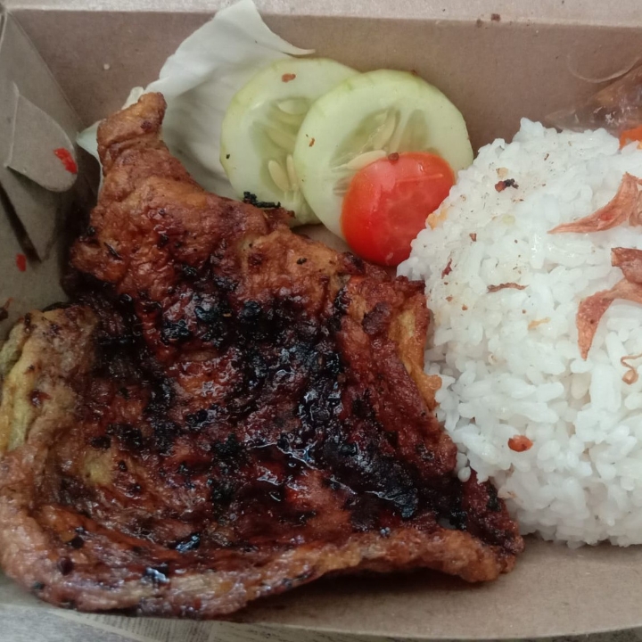 Nasi Telur Bakar