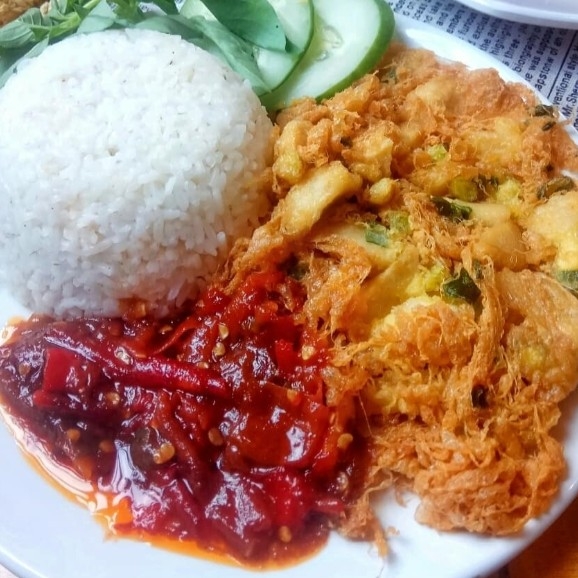 Nasi Telur Dadar