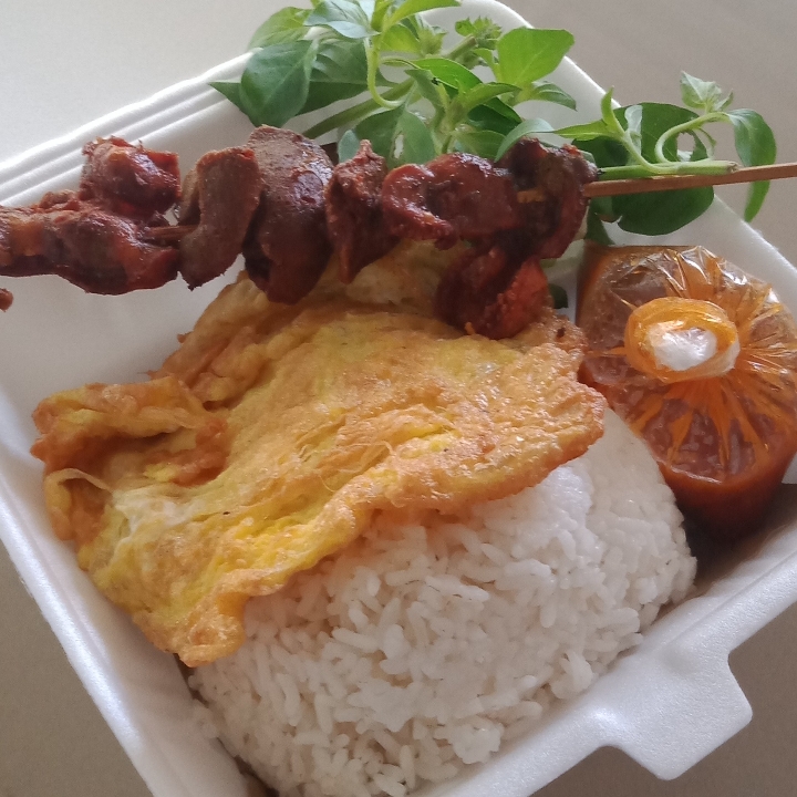 Nasi Telur Hati Ampla