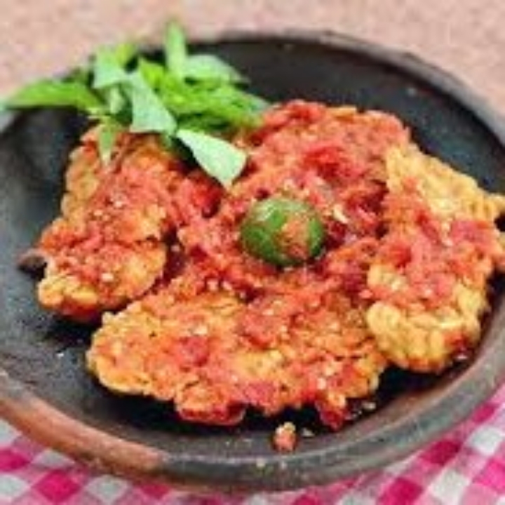 Nasi Tempe Penyet