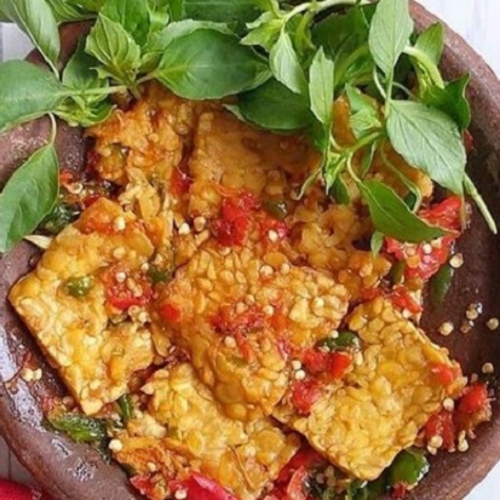 Nasi Tempe Penyet