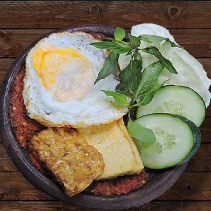 Nasi Tempe Telor
