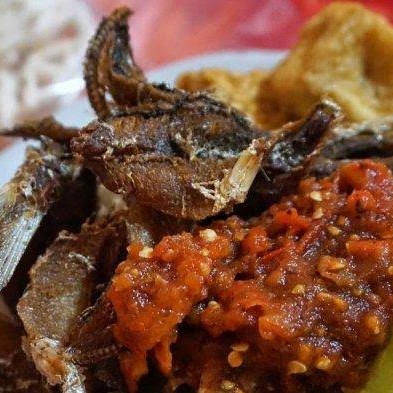 Nasi Tempong Pepes