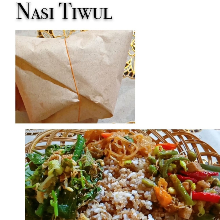Nasi Tiwul