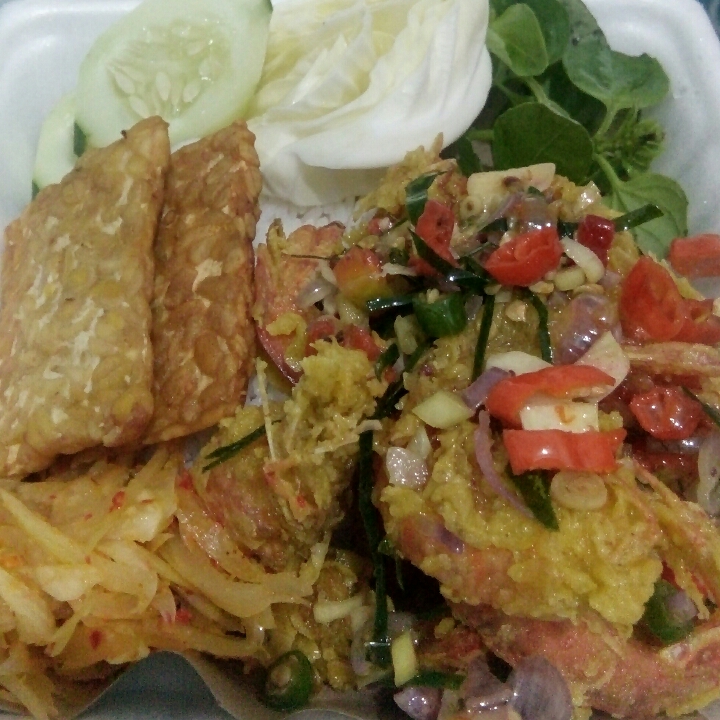 Nasi Udang Crispy