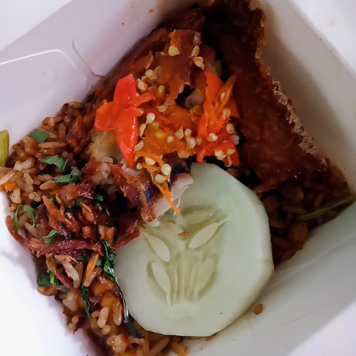 Nasi goreng Ikan Asin