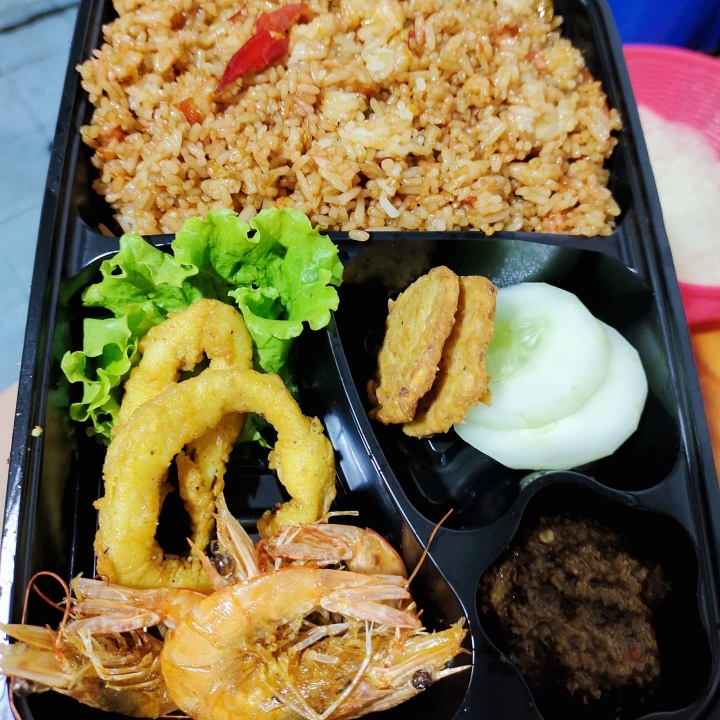 Nasi goreng Seafood
