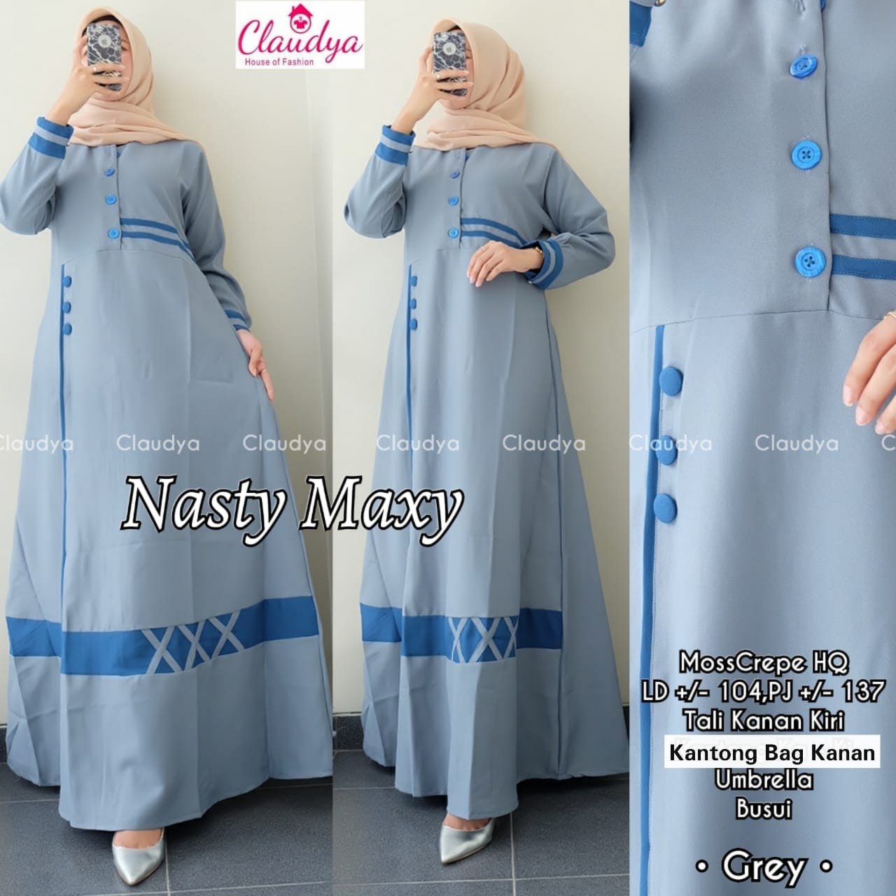 Nasty Maxy Brand CLAUDYA