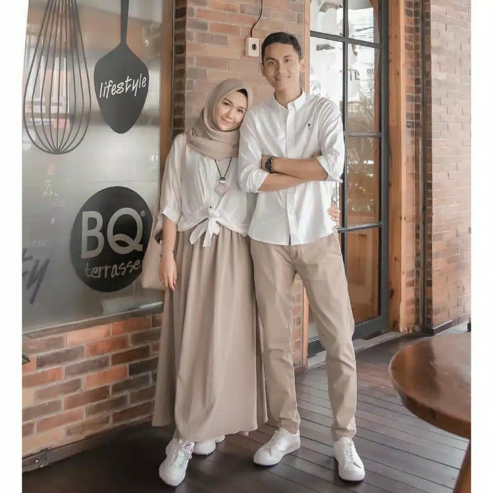 Natural Baju Couple Muslim