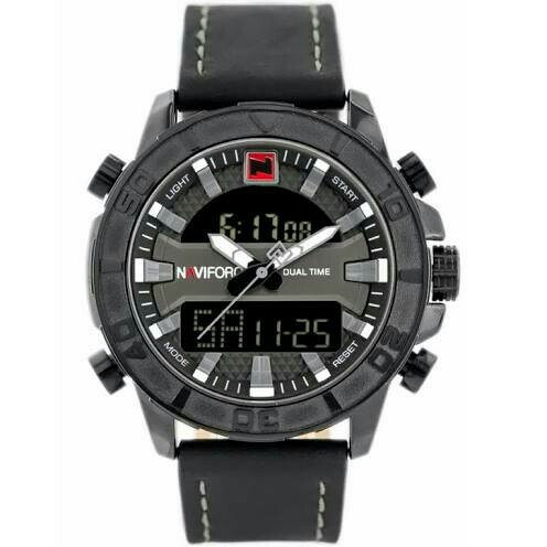 Naviforce Original Dualtime N9114 - Black