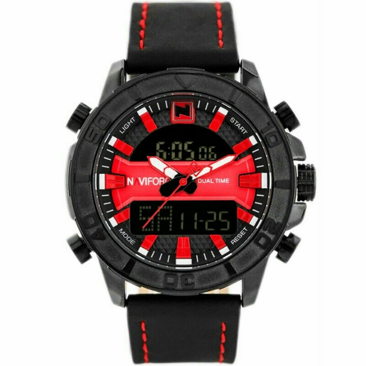 Naviforce Original Dualtime N9114 - Black 2