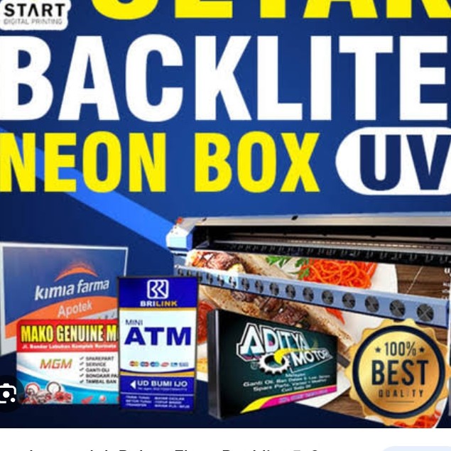 Neon Bok Gambar Backlite