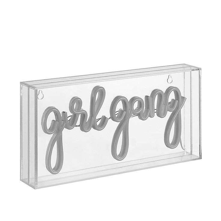 Neon Box Acriyc