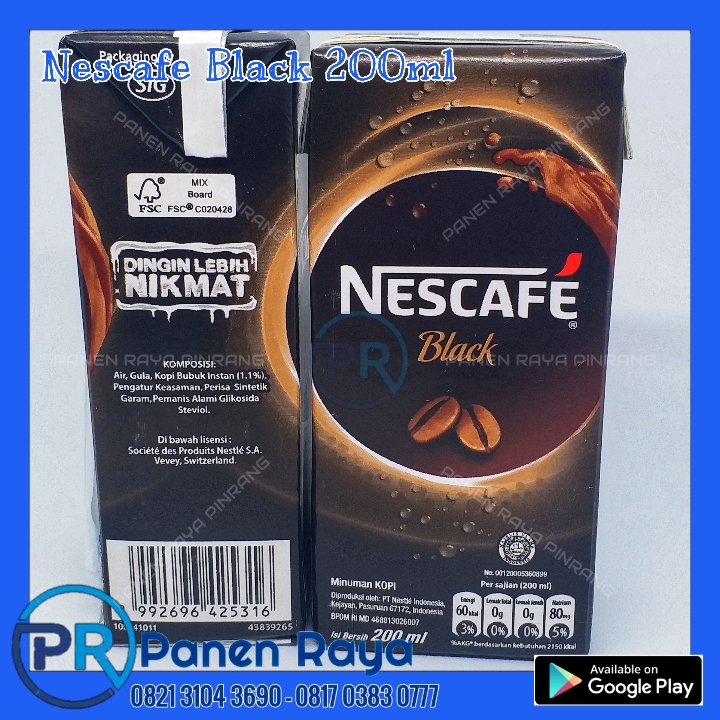 Nescafe Black 200 ml - PCS 2