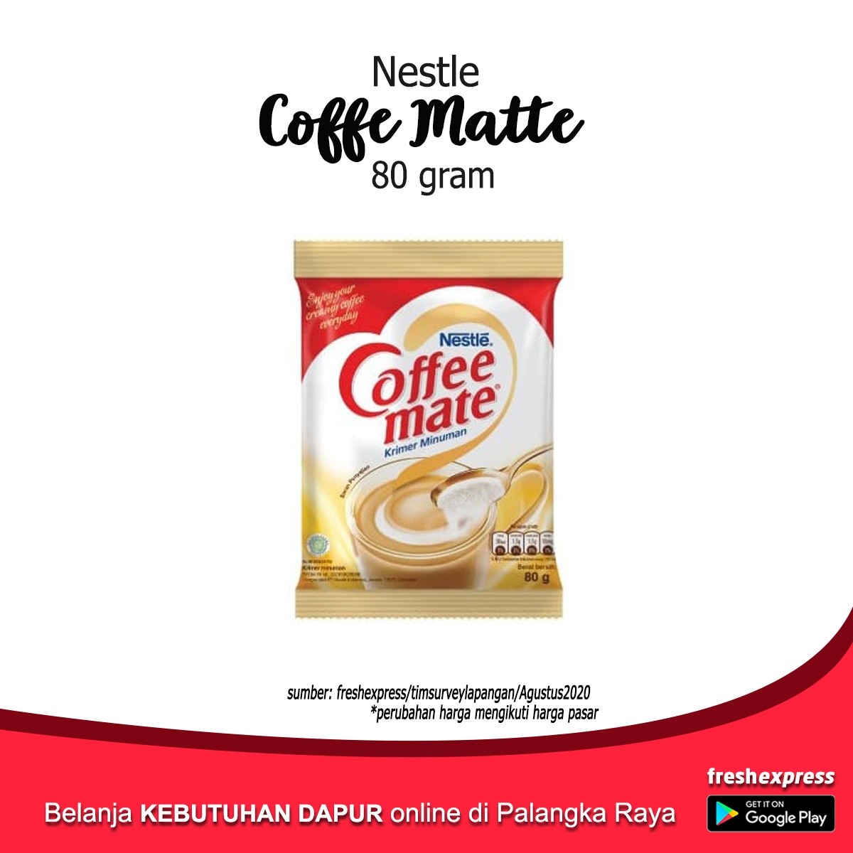 Nestle Coffe Matte 80 Gram