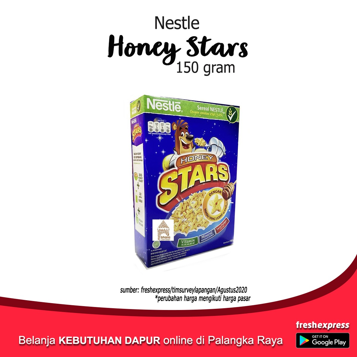 Nestle Honey Stars 150 Gram