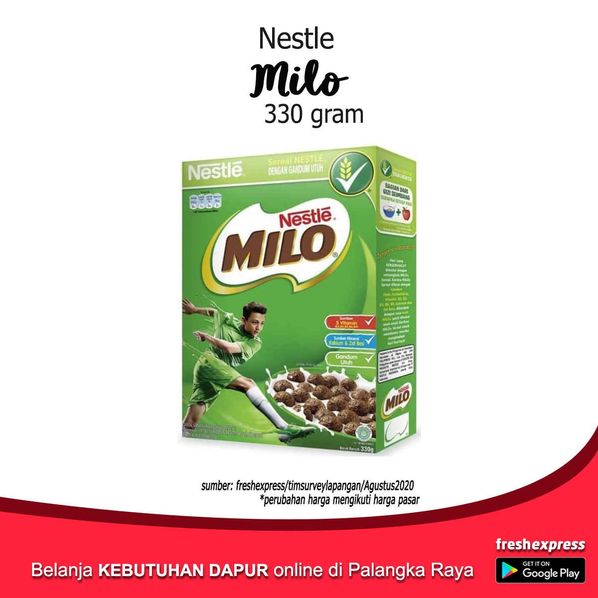 Nestle Milo 330 Gram
