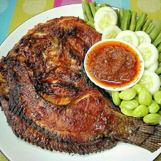 Nila Bakar Plus Nasi