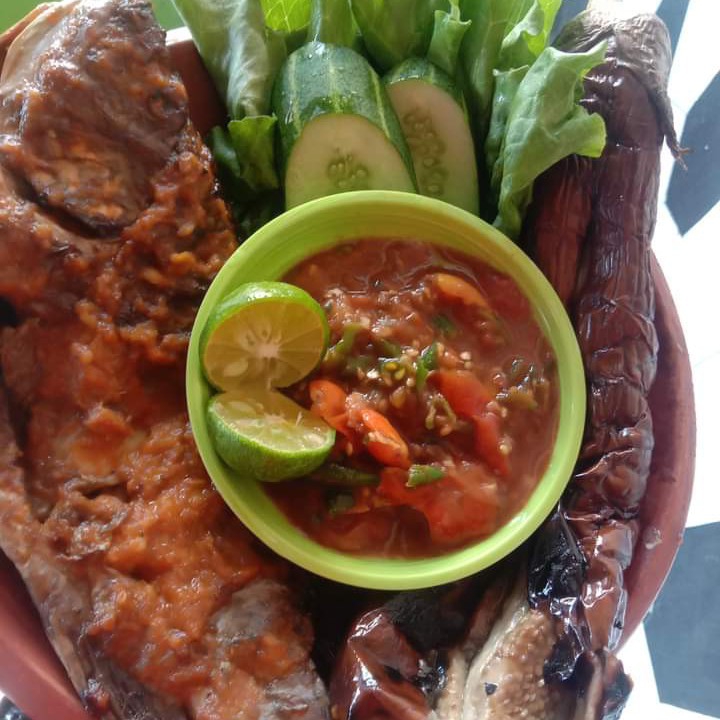 Nila Bakar Plus Nasi