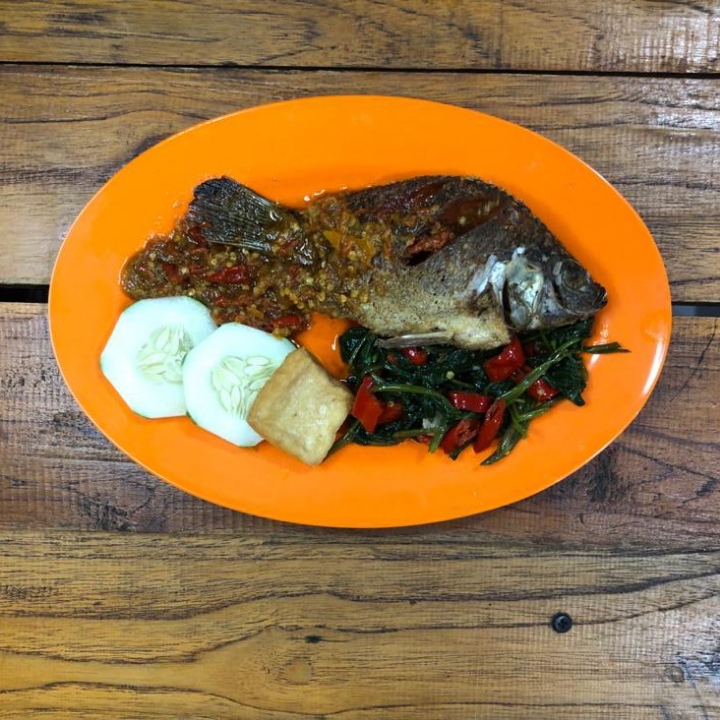 Nila Goreng Plus Nasi