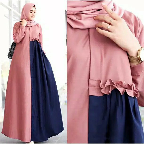 Nimas Gamis Maxi Moscrepe