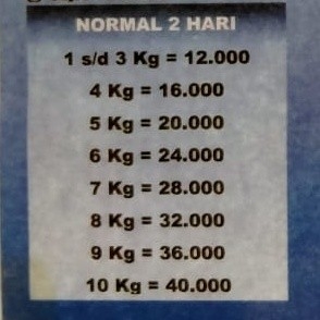 Normal 2 Hari