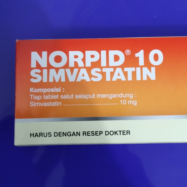 Norpid 10mg Atau Simvastatin