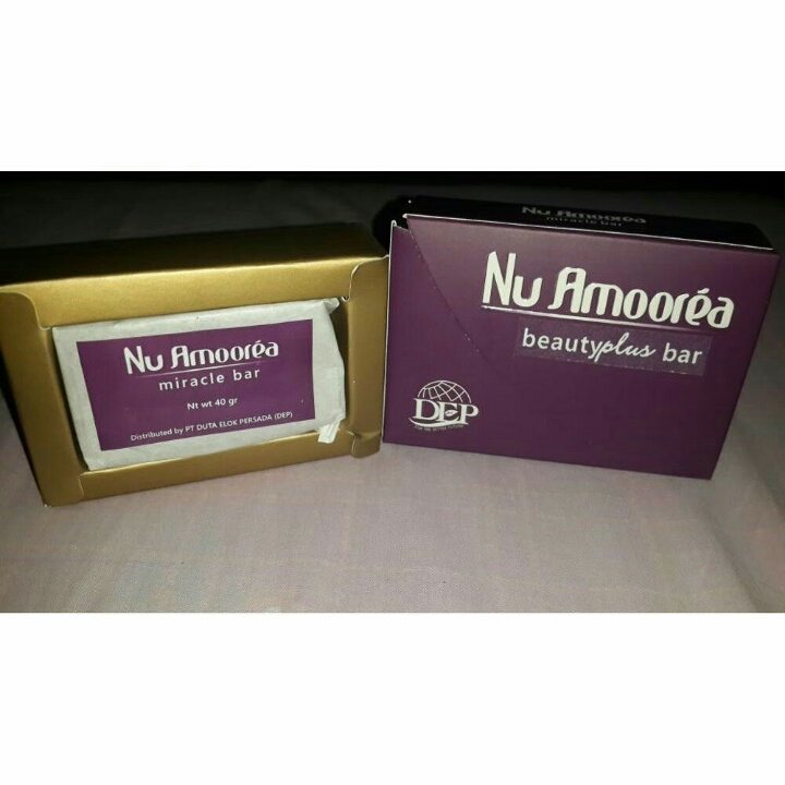 Nu Amoorea Beauty PLUS Bar Stem Cell 40gram Sabun Original 100 Stemce