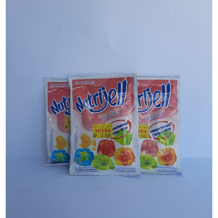 Nutrijell Serbuk Mini Rasa Leci