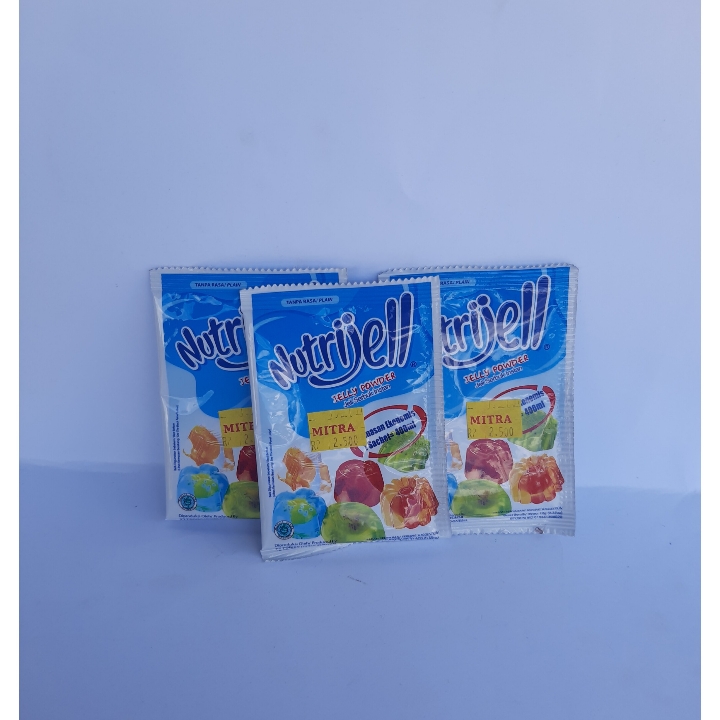 Nutrijell Serbuk Mini Rasa Plain