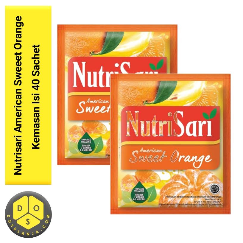 Nutrisari American Sweet Orange