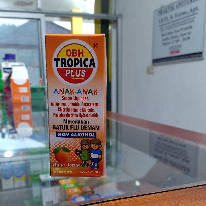 OBH TROPICA PLUS rasa Jeruk
