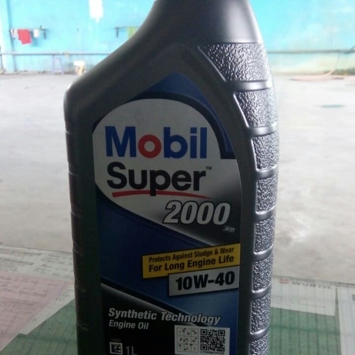 OLI MESIN MOBIL SUPER 2000 PREMIUM 1 LITER MERK MOBIL PER UNIT