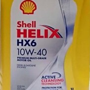 OLI MESIN SHELIX HX 6 1 LITER MERK SHELL PER UNIT