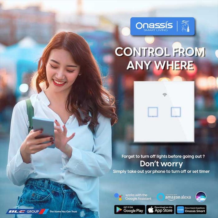 ONASSIS SMART SWITCH SINGLE - SMARTTHING