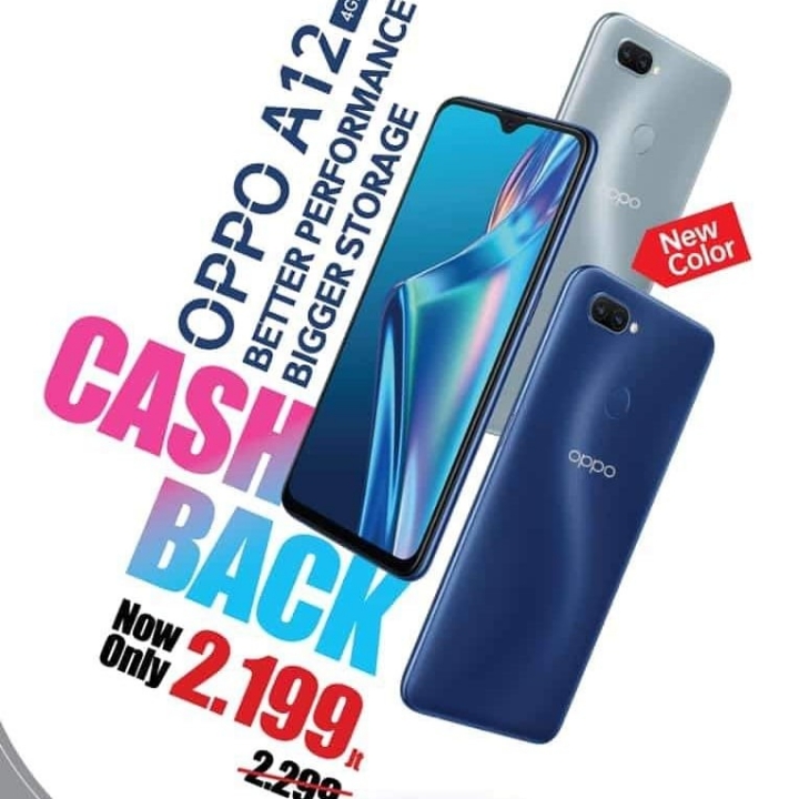 OPPO A12 GARANSI RESMI