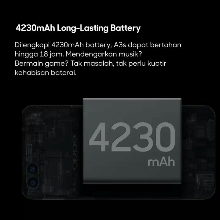 OPPO A3S SMARTPHONE 2GB16GB  AI Beauty Dual Camera Super Full Screnn 4
