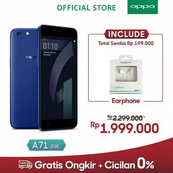 OPPO A71 - BLUE