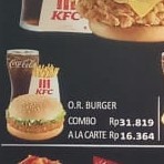 OR Burger Combo