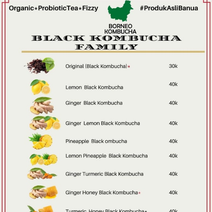 ORGANIC- PROBIOTIC TEA BORNEO