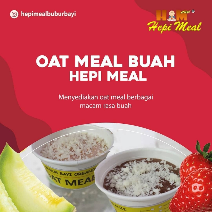 Oat Meal Buah Susu 