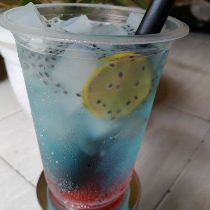 Ocean Blue Mocktail