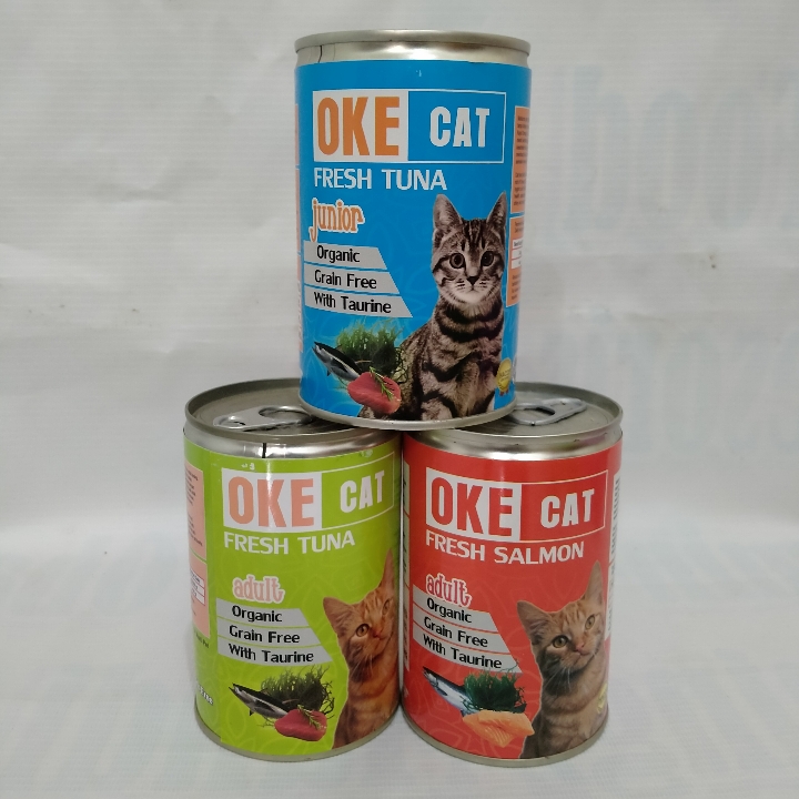 Oke Cat Kaleng 400gr