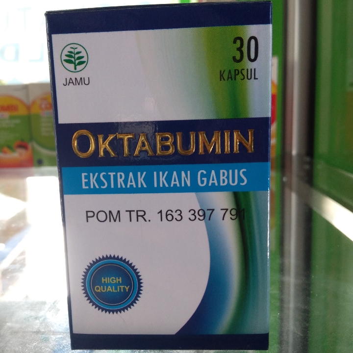 Oktabumin Ekstrak ikan gabus isi 30