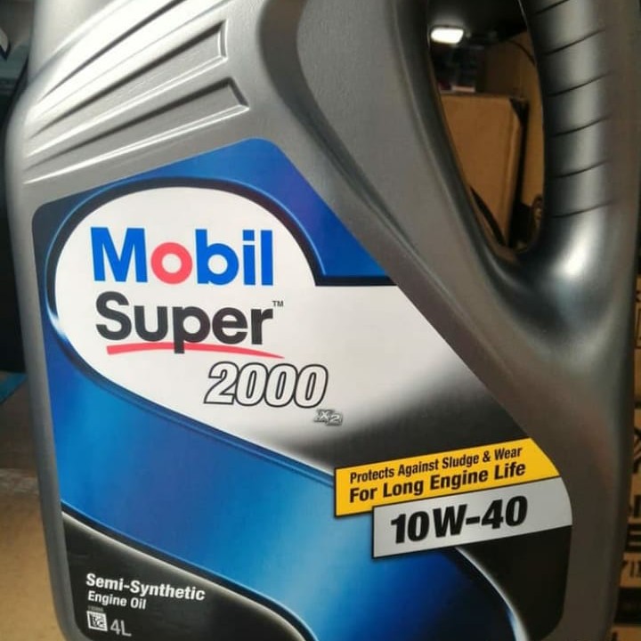 Oli Mobil 1 Super 2000 SAE 10W-40 4L