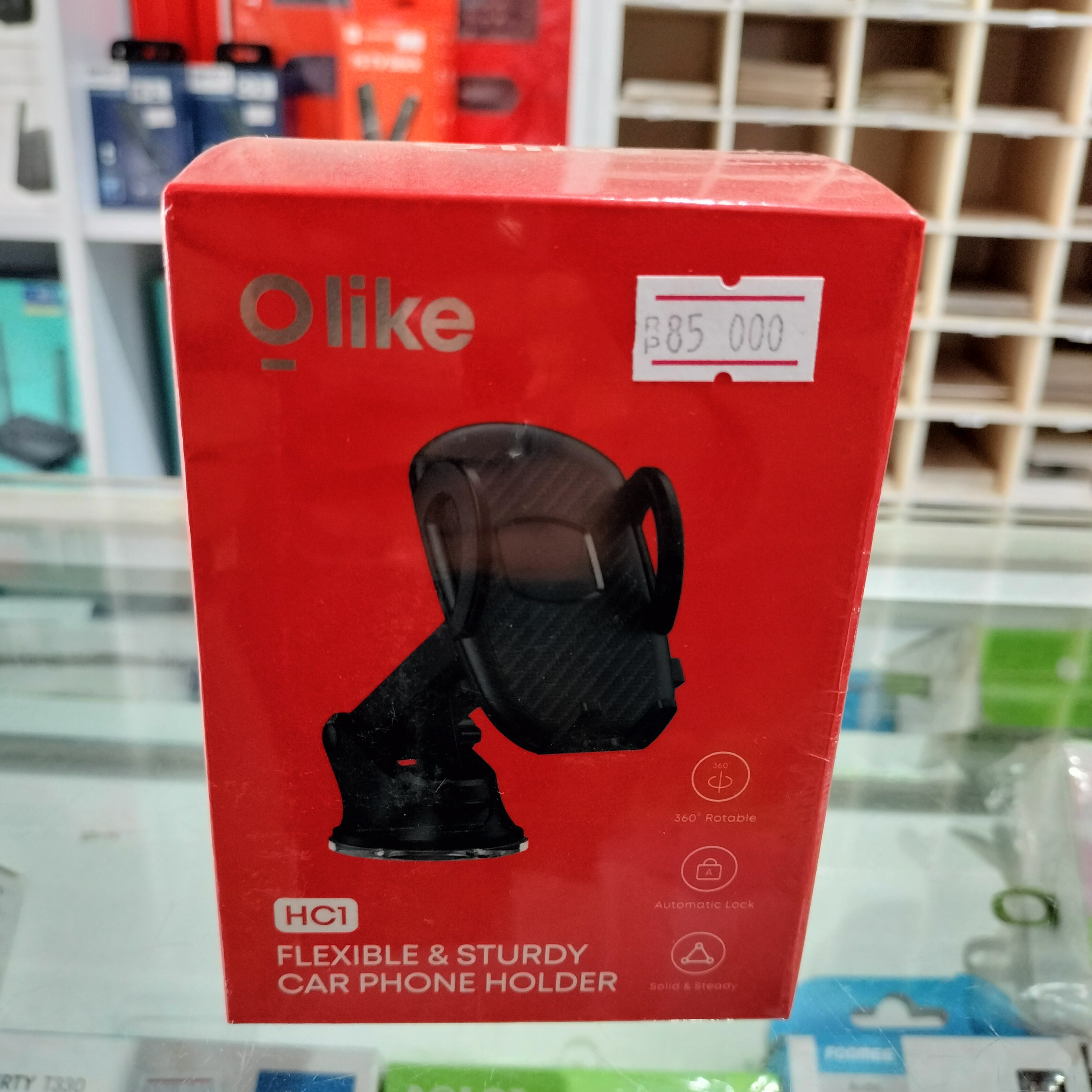 Olike Flexibel Dan Sturdy Car Handphone Holder HC1 5