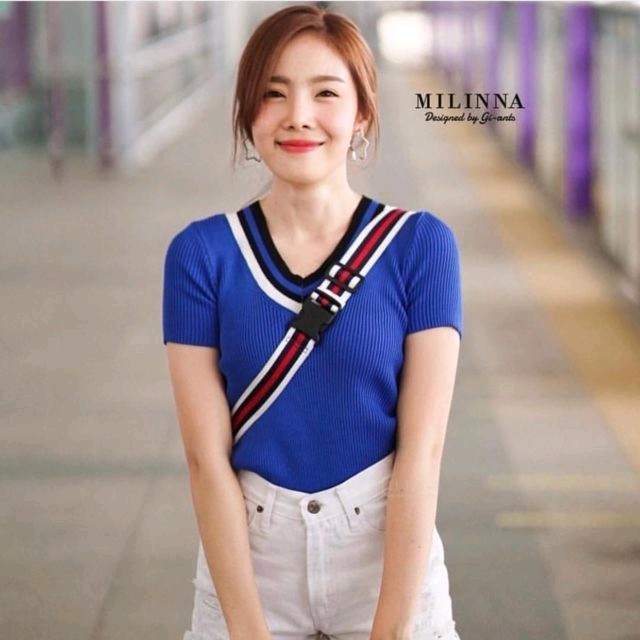 Olivia Knit Electric Blue