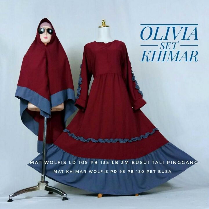 Olivia Set Khimar