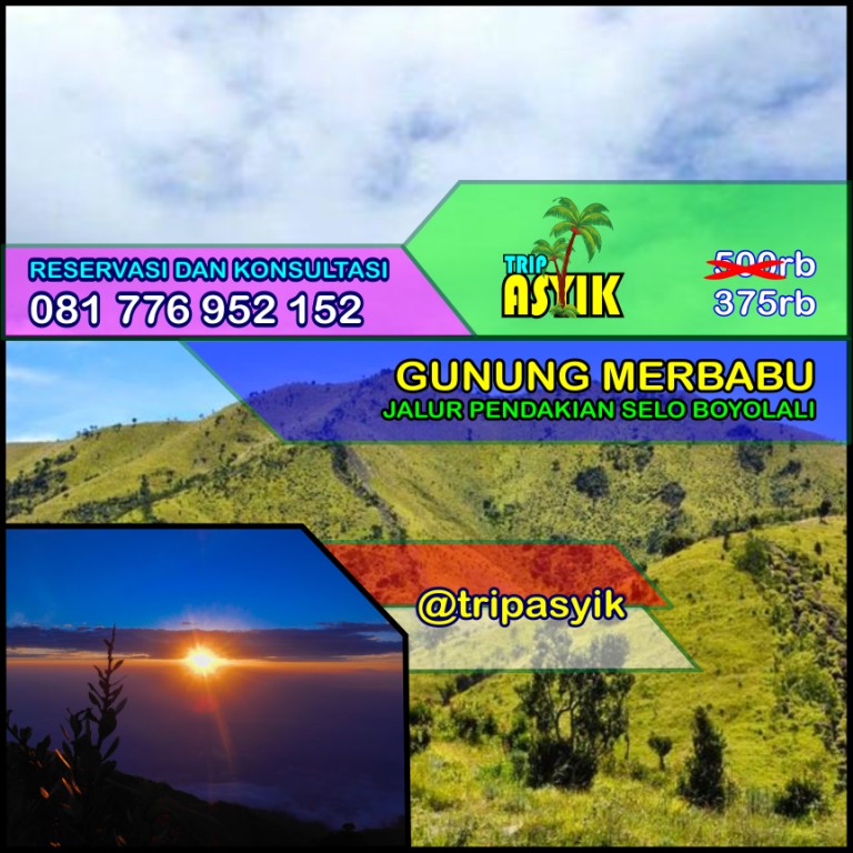 Open Trip Merbabu