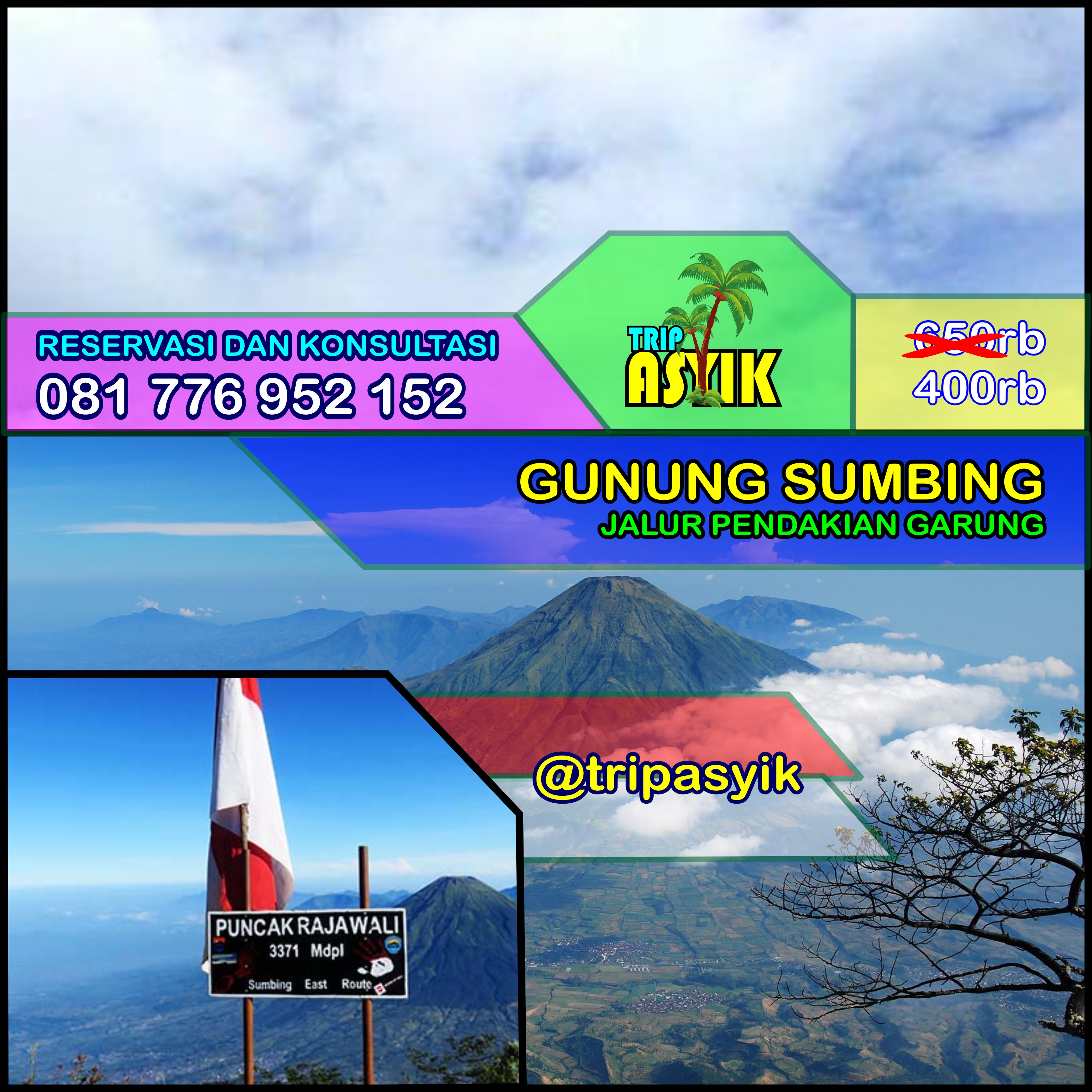Open Trip Sumbing